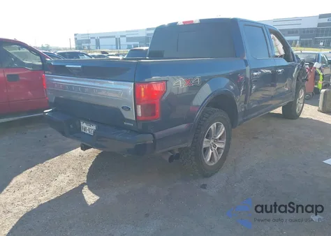 2018 Ford F-150 Platinum z USA, uszkodzony, nr VIN 1FTEW1EG9JFD41198